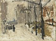 George Hendrik Breitner Cityscape in The Hague oil painting artist